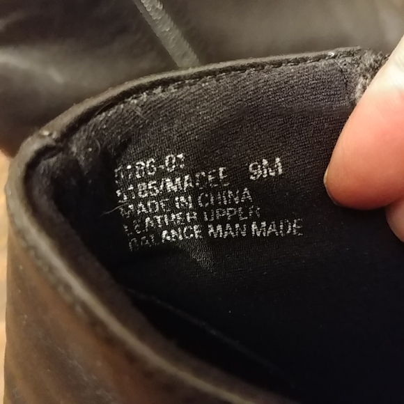 Croft & Barrow Macee Leather Ankle Bootie Sz 9 - Picture 5 of 6